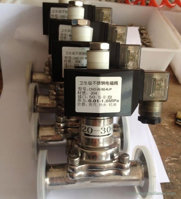 衛生級（jí）不鏽鋼電磁閥