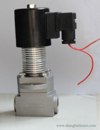 耐高溫不（bú）鏽鋼電磁閥