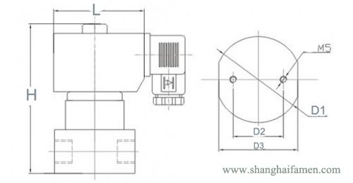 微型真空電磁閥結構