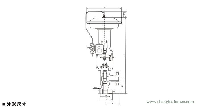 氣動薄膜（mó）角形高（gāo）壓（yā）調節閥12