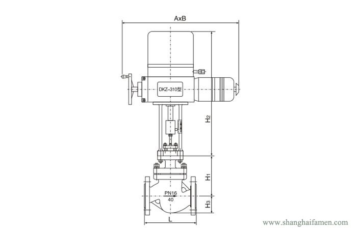 精小型電動單座調節（jiē）閥332