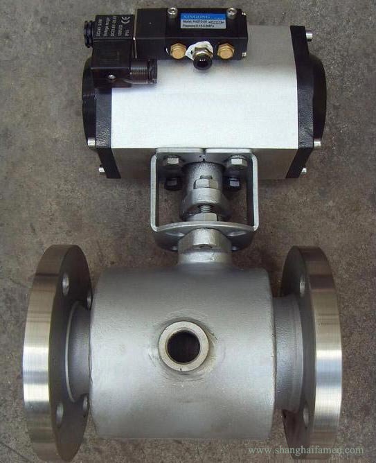 法蘭式氣動保（bǎo）溫球閥