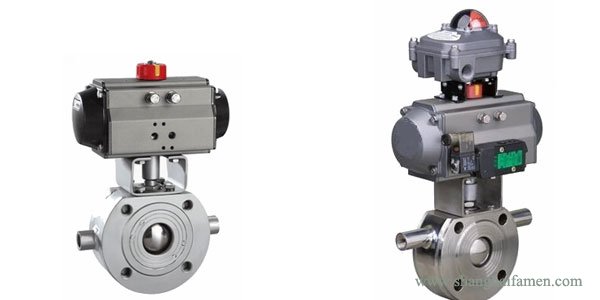 氣動對夾式保（bǎo）溫球（qiú）閥